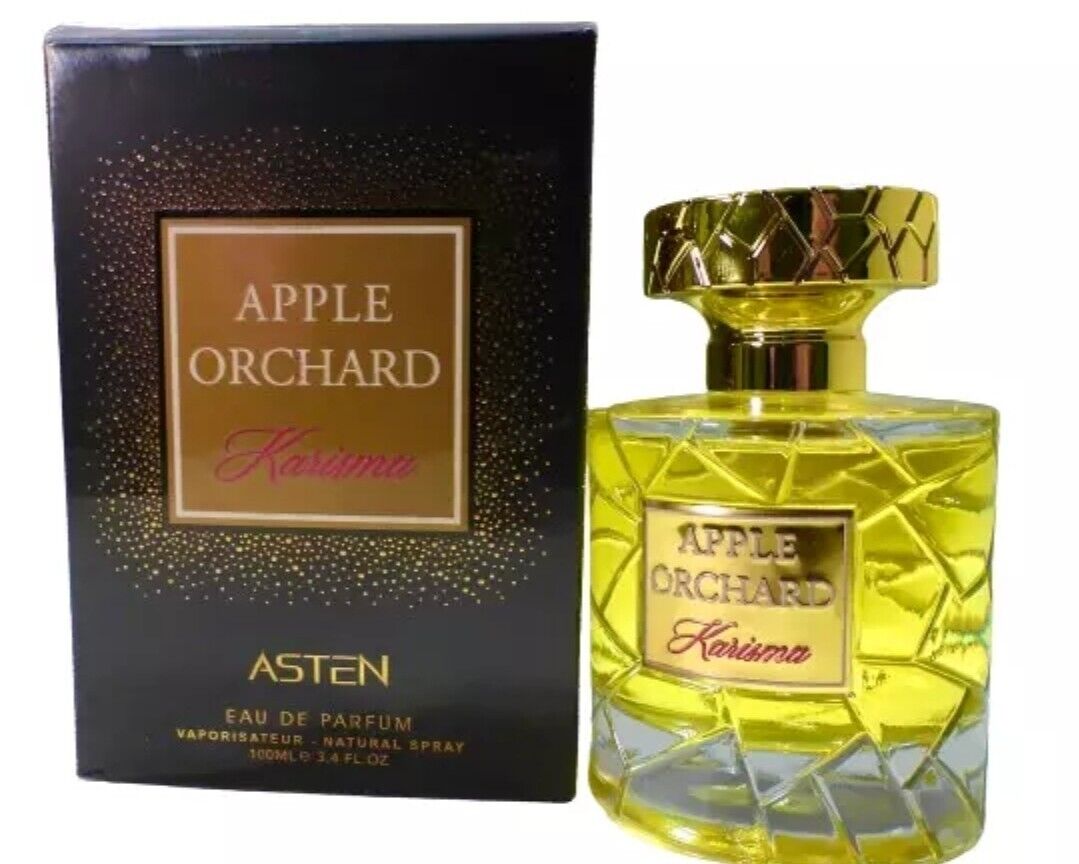 APPLE ORCHID KARISMA 3.4 SEALED FRAGRANCE EAU DE PARFUM NICE BRANDY APPLE SCENT