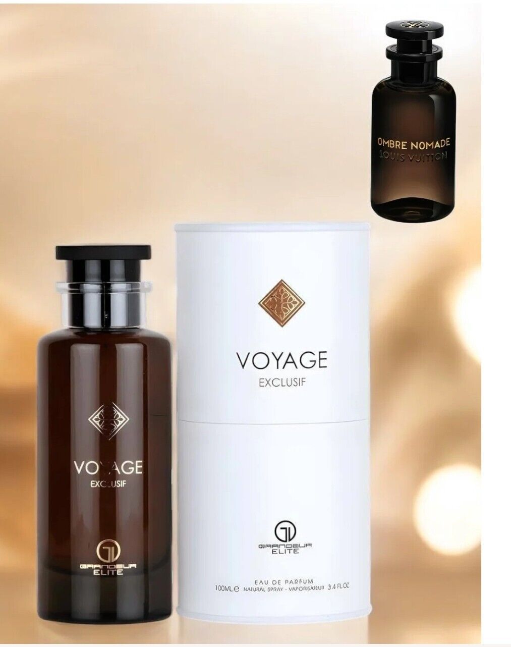 Voyage Exclusif Eau De Parfum By Grandeur Elite 100ml 3.4 FL OZ