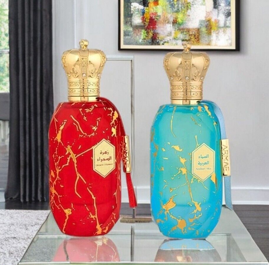 BUNDLE Eter Arabian Sky & Desert Flower EDP 100ML By Armaf, Luxury Fragrance