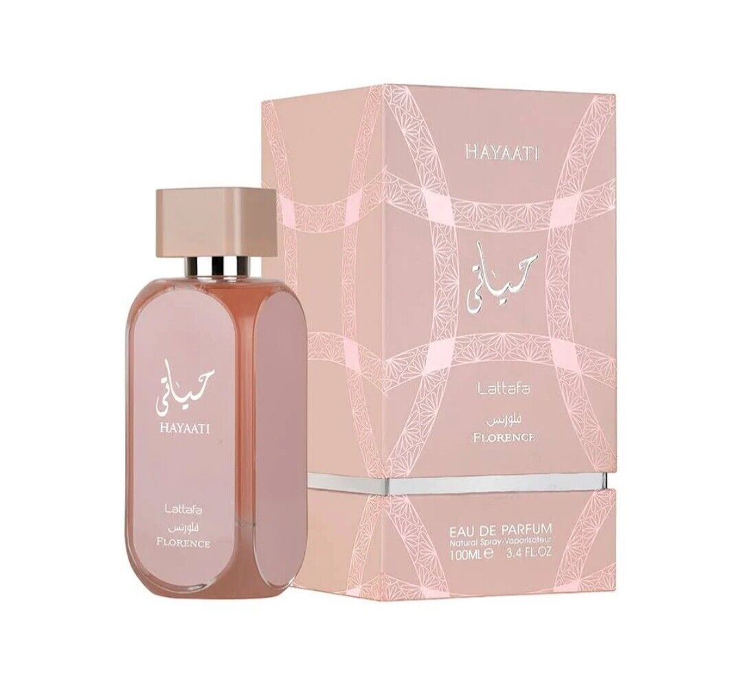 HAYAATI FLORENCE By LATTAFA EDP 3.4 OZ, 🎖NEWEST PERFUM🎖