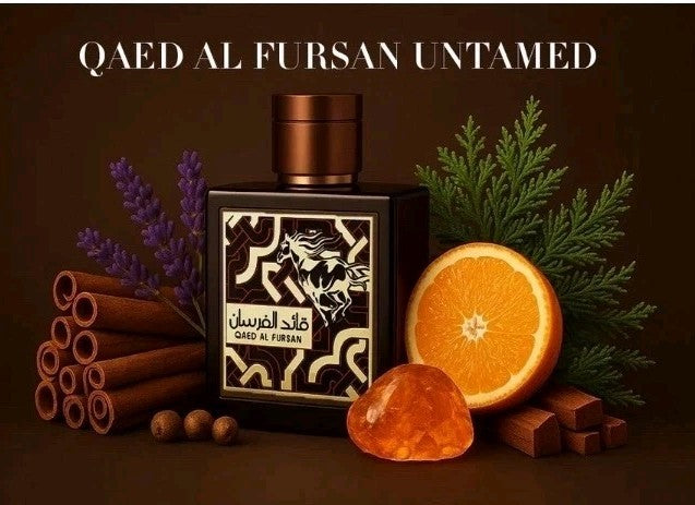 Qaed Al Fursan Untamed Parfum By Lattafa EDP 90ml 🔥New Fragrance🔥