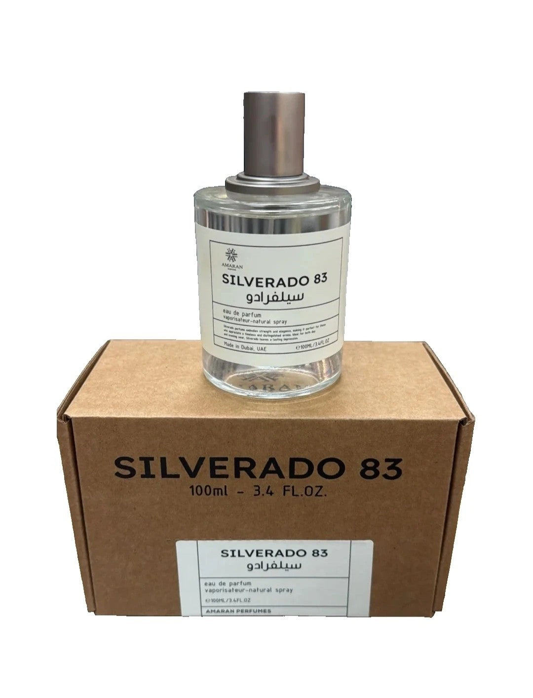Silverado 83 by Amaran Perfumes Unisex Edp Spray 100 ML/3.4 OZ UAE 🔥