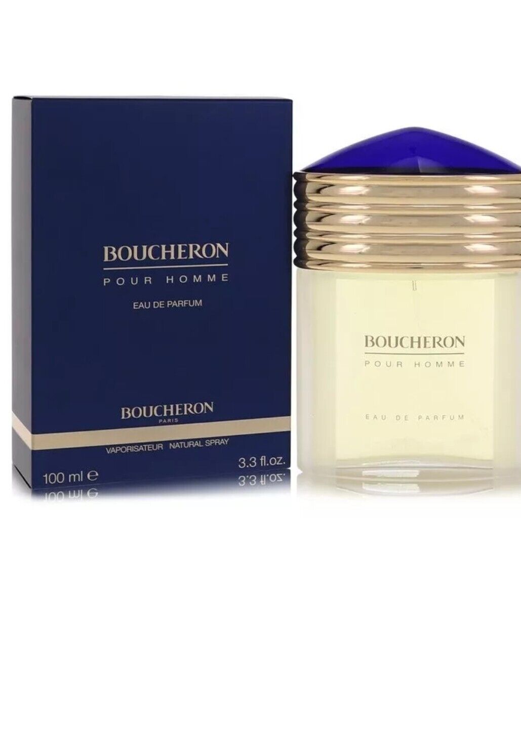 Boucheron Perfume 3.3 oz / 100 ml Eau De Parfum Spray, For Men New in Box