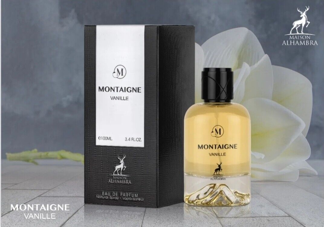 Montaigne Vanille EDP Perfume By Maison Alhambra 100 ML:🥇Super Rich Niche🥇