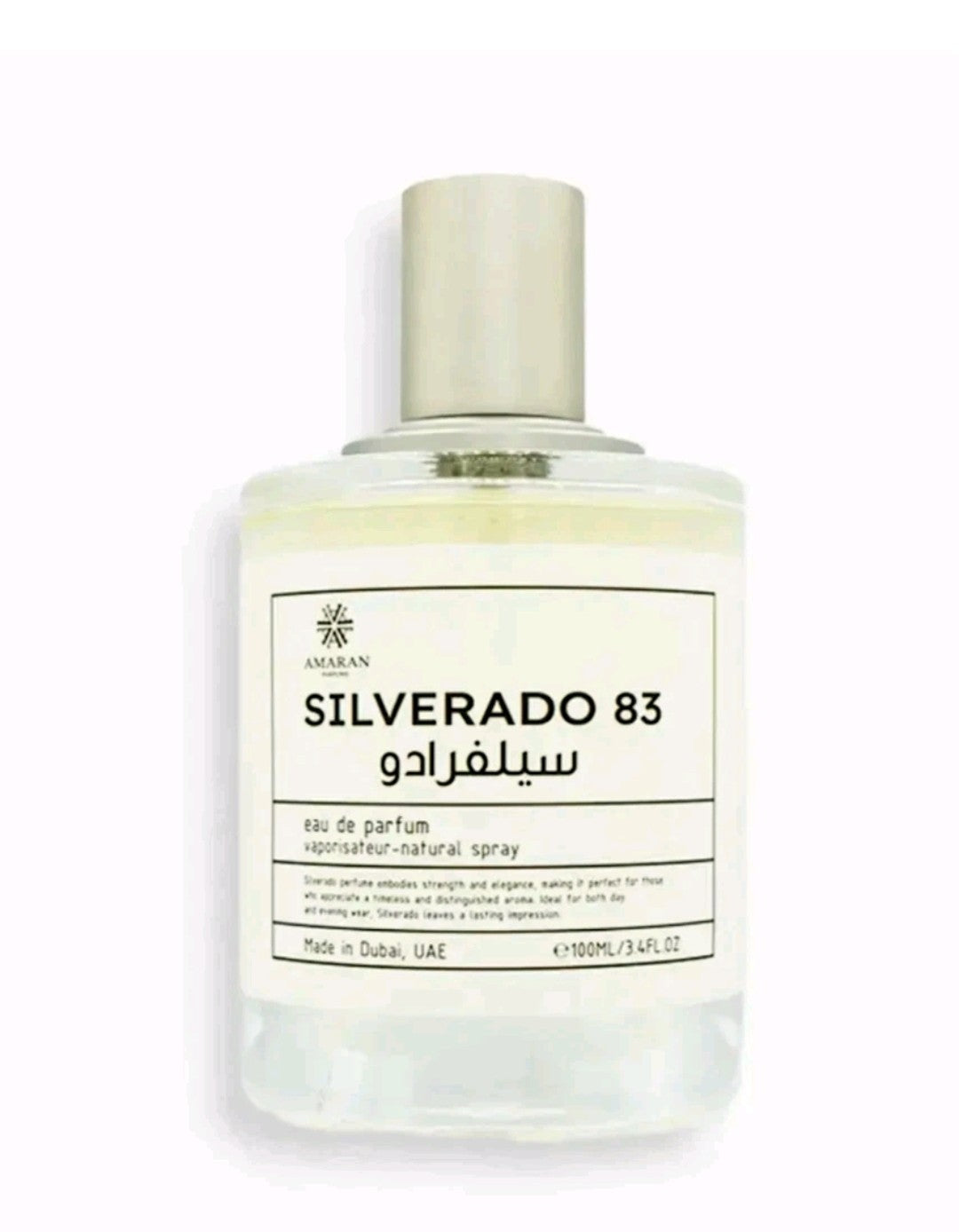 Silverado 83 by Amaran Perfumes Unisex Edp Spray 100 ML/3.4 OZ UAE 🔥