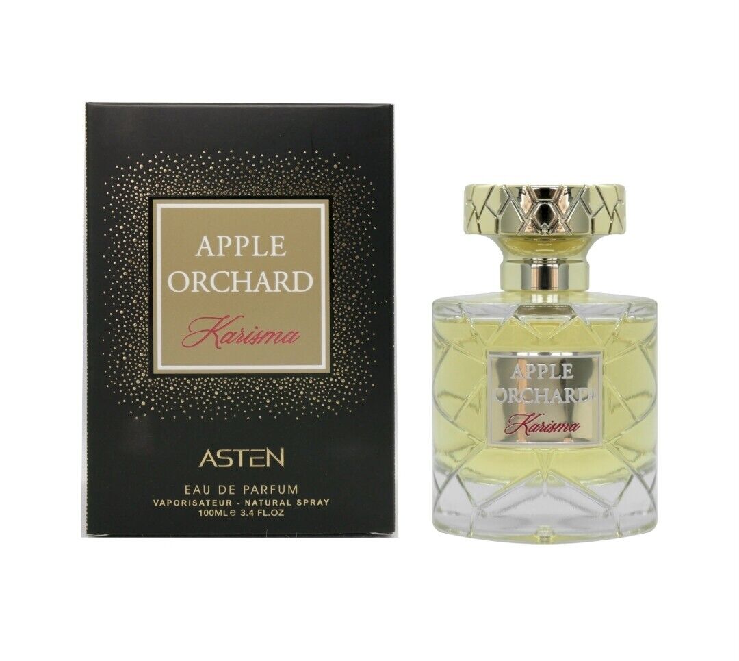 APPLE ORCHID KARISMA 3.4 SEALED FRAGRANCE EAU DE PARFUM NICE BRANDY APPLE SCENT