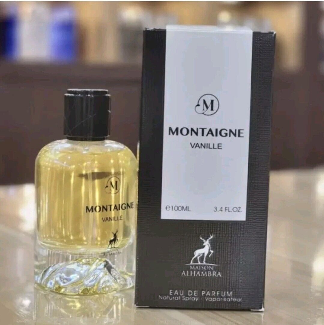 Montaigne Vanille EDP Perfume By Maison Alhambra 100 ML:🥇Super Rich Niche🥇