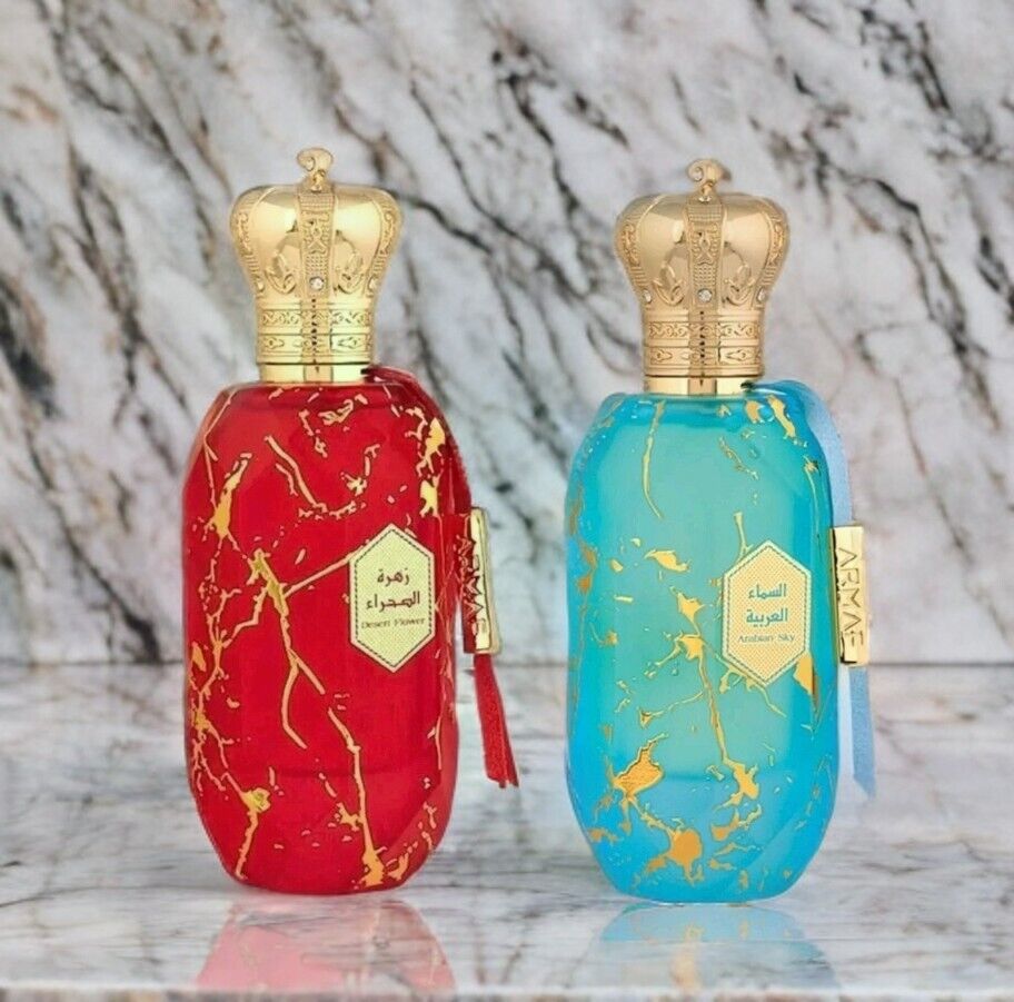 BUNDLE Eter Arabian Sky & Desert Flower EDP 100ML By Armaf, Luxury Fragrance