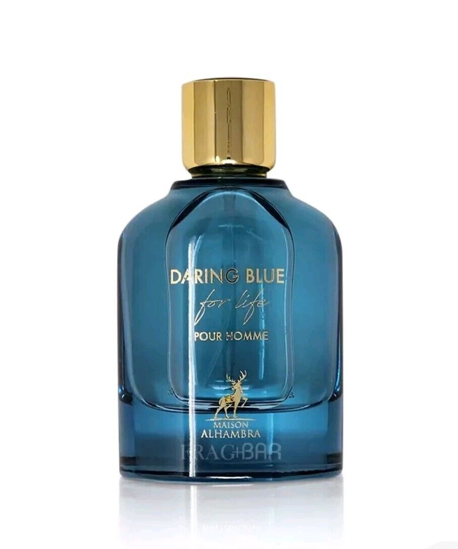 Daring Blue For Life Pour Homme By Maison Alhambra EDP Eau De Parfum - 100 ML