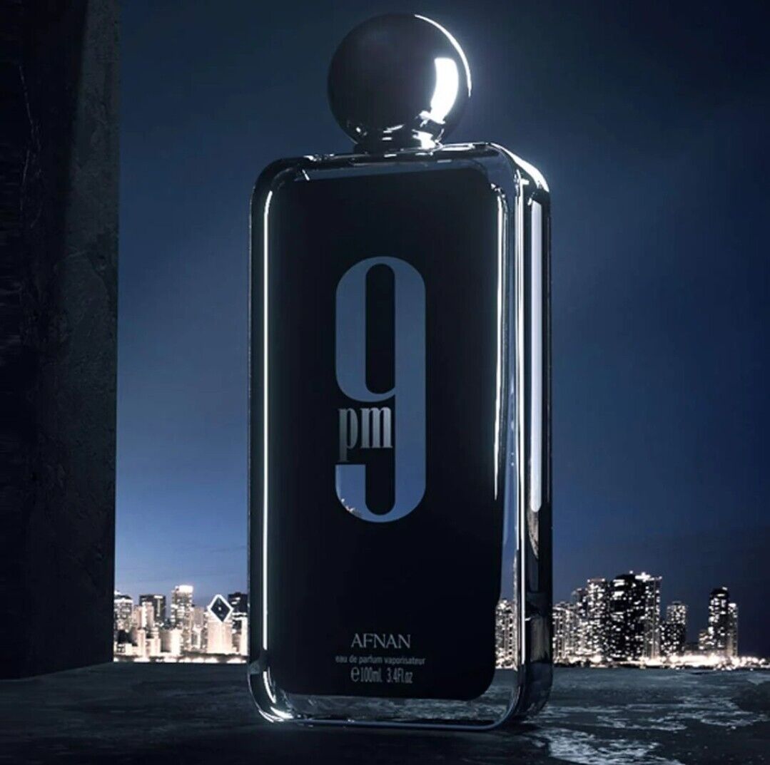 9 PM by Afnan, 3.4 oz EDP, for Unisex, Arabic Perfume