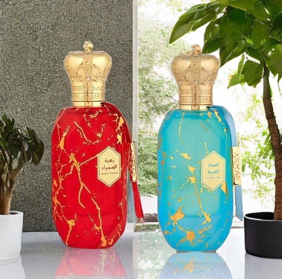 BUNDLE Eter Arabian Sky & Desert Flower EDP 100ML By Armaf, Luxury Fragrance
