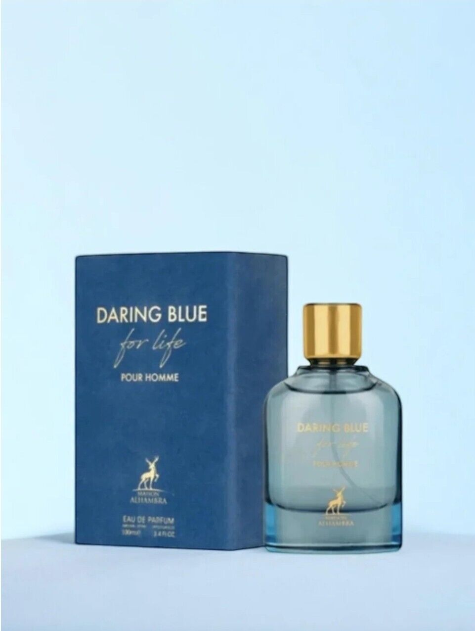 Daring Blue For Life Pour Homme By Maison Alhambra EDP Eau De Parfum - 100 ML