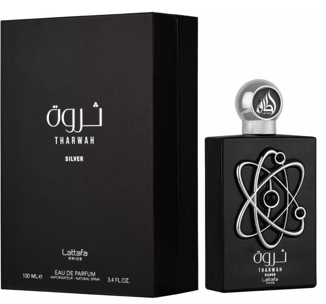 Tharwah Silver EDP Perfume By Lattafa Pride 100 ML:🥇Hottest Newest Release🥇