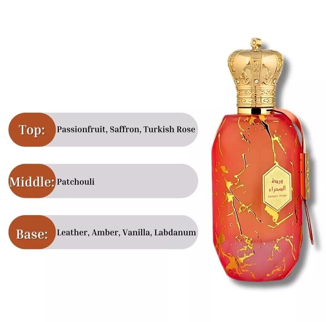 Armaf Eter Desert Rose EDP Spray 3.4 Oz For Women, Arabic Fragrance