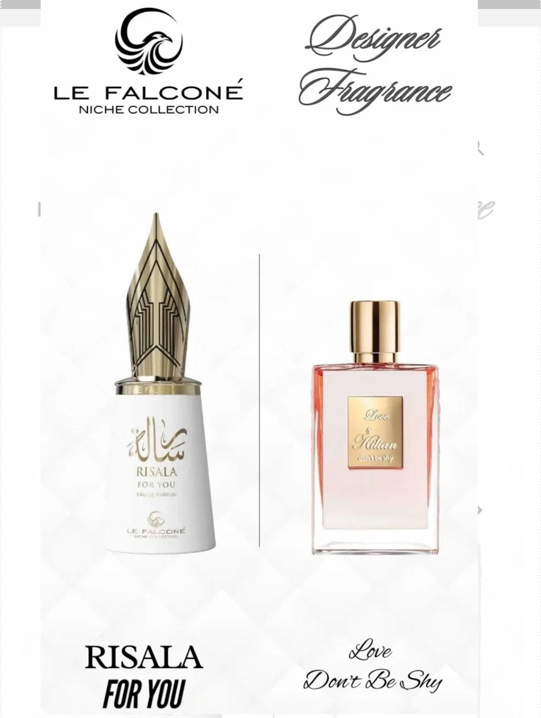 RISALA FOR YOU eau de parfum by Le Falcone 100 ML/3.4floz