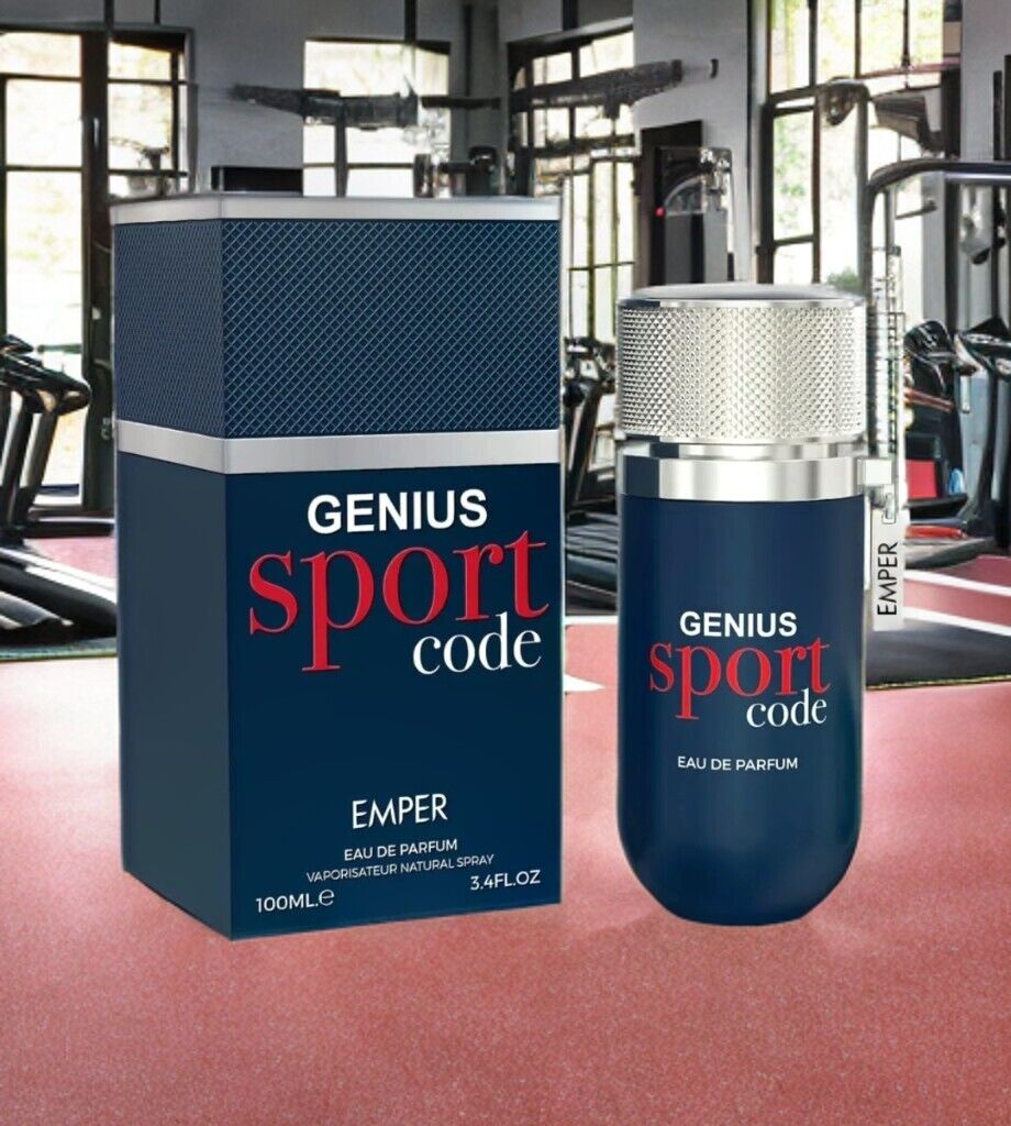 Genius Sport Code by Genius EDP 3.4 oz, Arabic Perfume