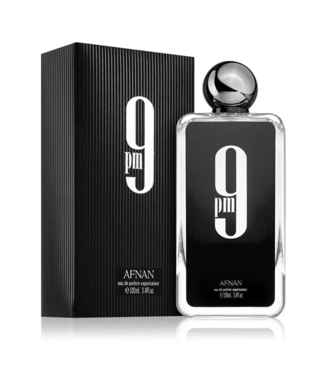 9 PM by Afnan, 3.4 oz EDP, for Unisex, Arabic Perfume