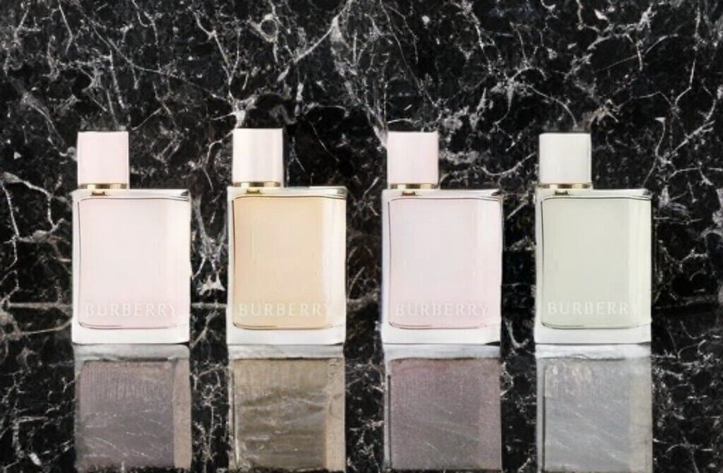 BURBERRY HER SET 4PCS 5ML LONDONDREAM EDP/ 5 ML HER EDT/ 2X5ML HER EDP