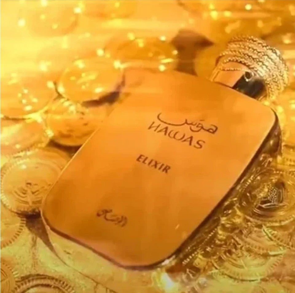 Hawas Elixir EDP Perfume By Rasasi 100 ML🔥Hot New Release Niche Fragrance🔥