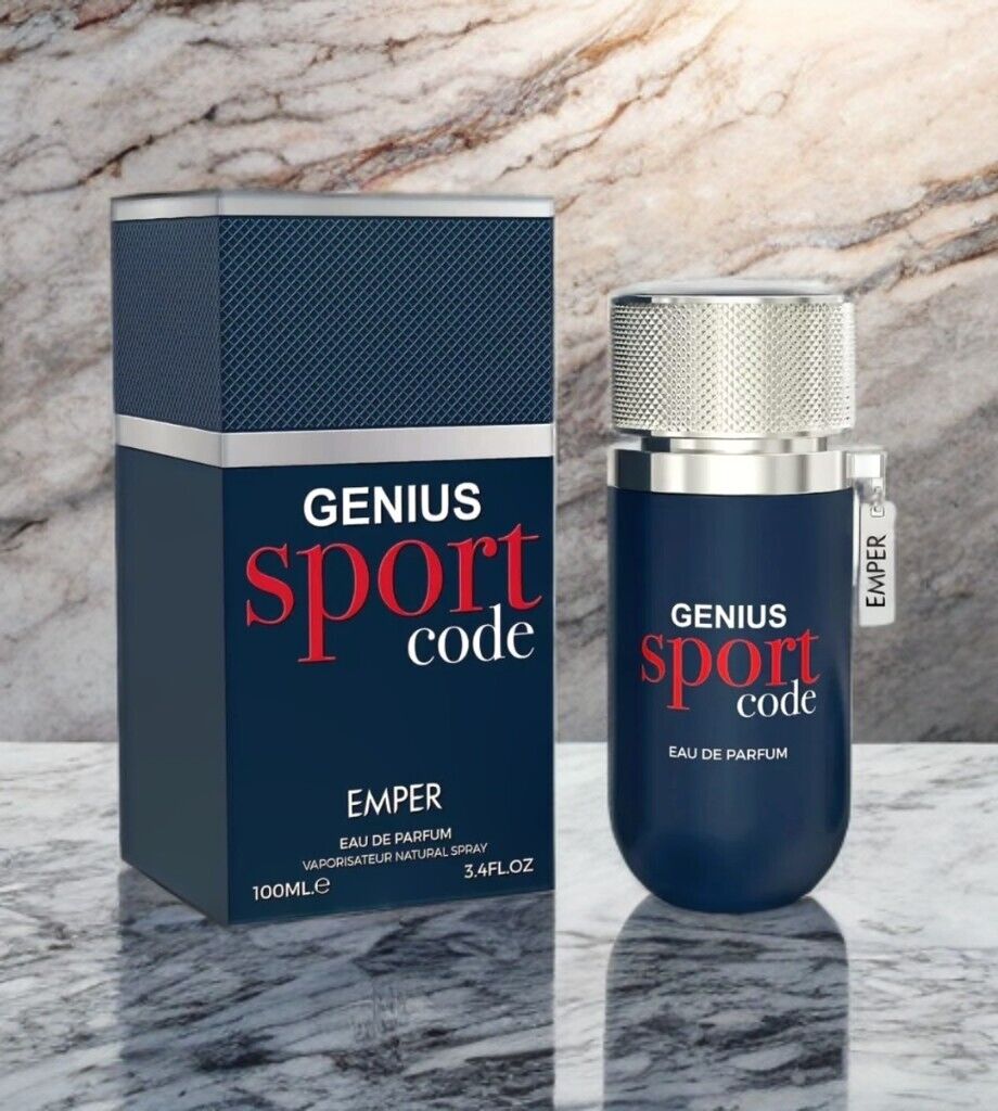 Genius Sport Code by Genius EDP 3.4 oz, Arabic Perfume