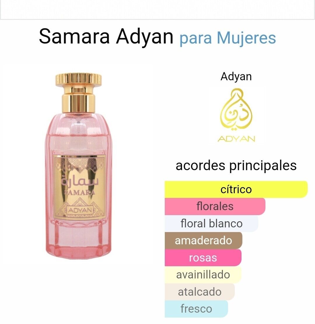 SAMARA EDP BY ADYAN, 100ML, 🌸NEW RICH FRAGRANCE🌸ARABIAN PERFUME