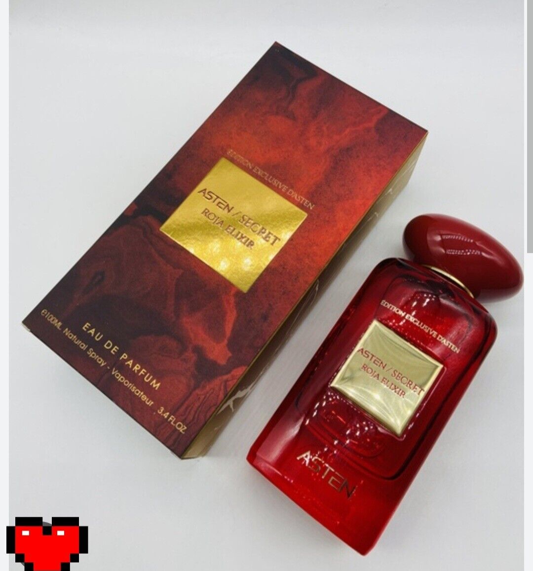 SECRET ROJA ELIXIR BY ASTEN, e100ML, Rich Fragrance