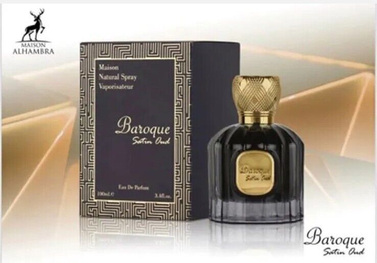 Baroque Satin Oud EDP Perfume By Maison Alhambra 100 ML: Super Fine and Elegant