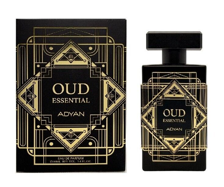 OUD ESSENTIAL EAU DE PARFUM e100ML BY ADYAN New Rich Fragrance, Lasting Scent.