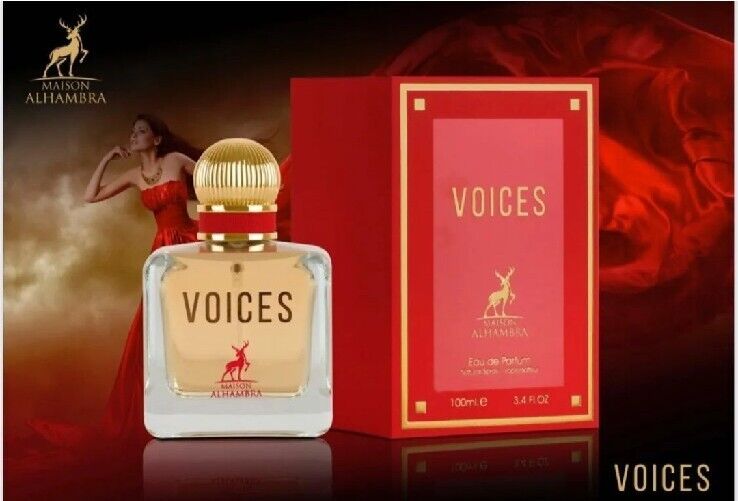 VOICES EDP Perfume By Maison Alhambra 100 ML🌻SUPER RICH EAU🌻