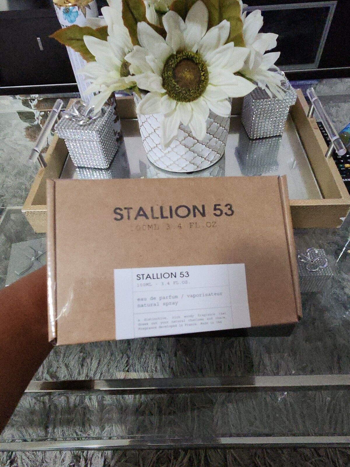 Stallion 53 Eau De Perfume, 100ML. Rich woody fragrance, Long Lasting