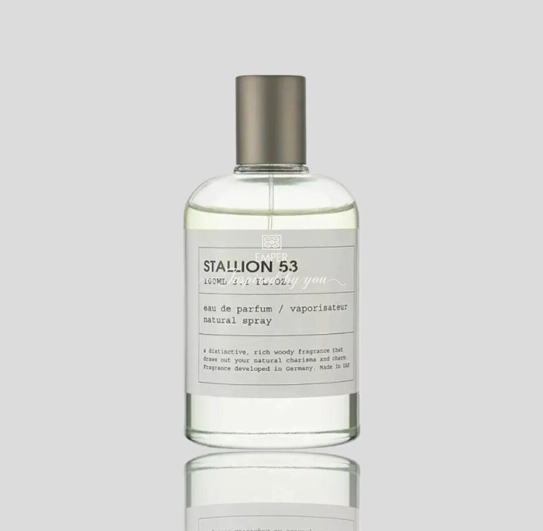Stallion 53 Eau De Perfume, 100ML. Rich woody fragrance, Long Lasting