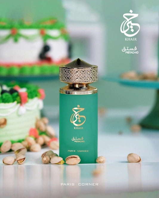 Paris Corner Pistachio Khair Unisex Perfume 3.4 Fl Oz Edp for Men and Women