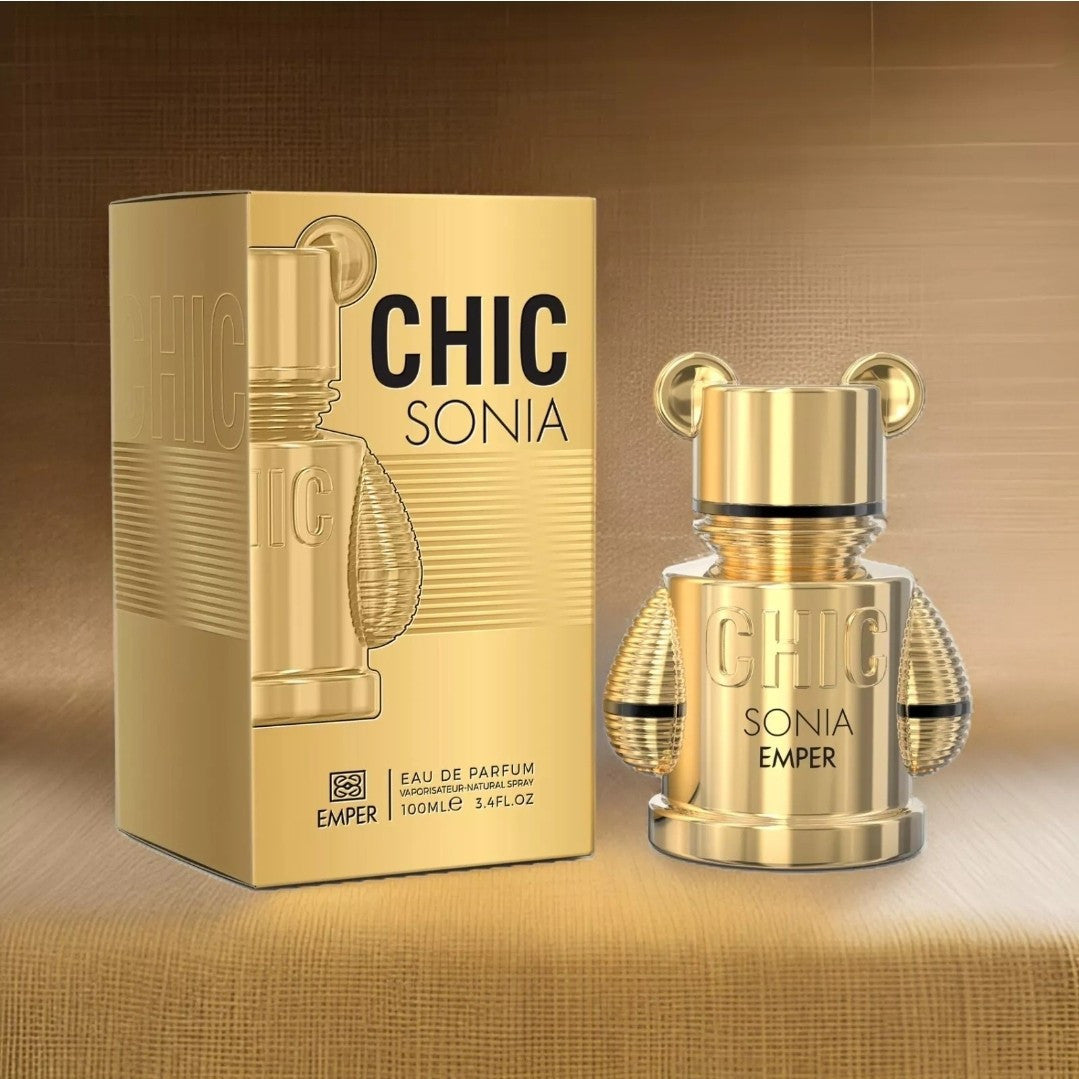Chic Sonia Perfume by Emper - Unisex Eau de Parfum  - 3.4 fl oz / 100ml.