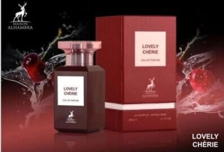 Lovely Cherie EDP Perfume By Maison Alhambra 80 ML, 🍒Super Rich 🍒