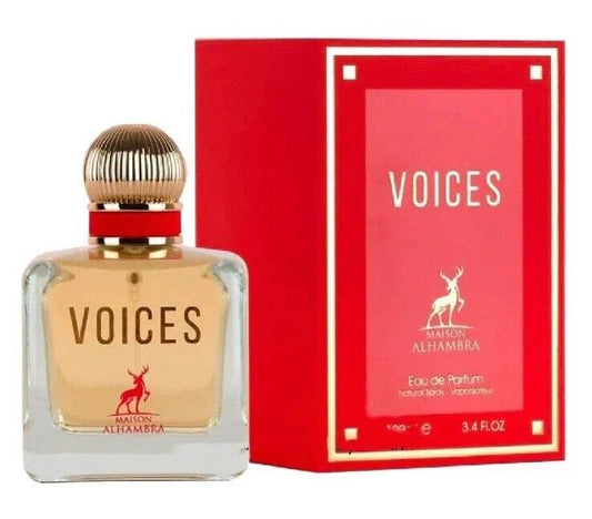 VOICES EDP Perfume By Maison Alhambra 100 ML🌻SUPER RICH EAU🌻