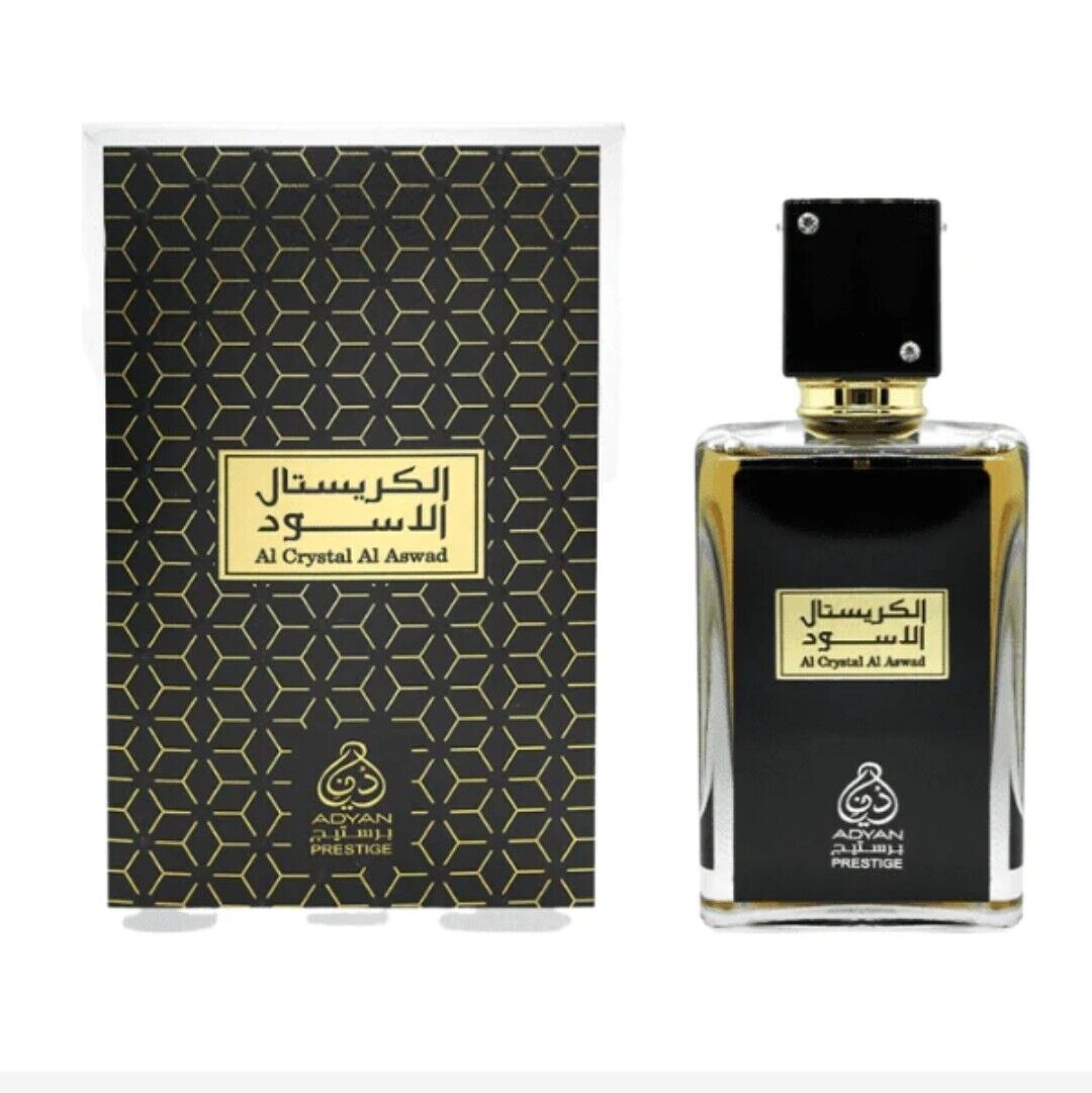 Al Crystal Al Aswad EDP by Adyan Prestige For Men-100 ml. ARABIAN PERFUMES.