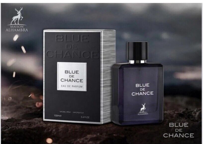 Blue De Chance EDP Perfume By Maison Alhambra 100 ML:🥇Super Rich Fragrance🥇