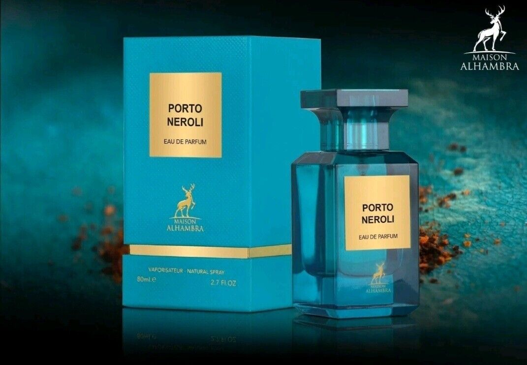 Porto Neroli By Maison Alhambra Eau De Parfum 2.7 OZ / 80 ML Rich Fragrance