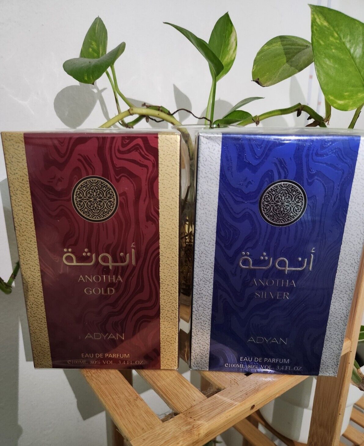 ANOTHA SILVER + ANOTHA GOLD DÚO BY ADYAN EAU De PARFUM 100ml Each