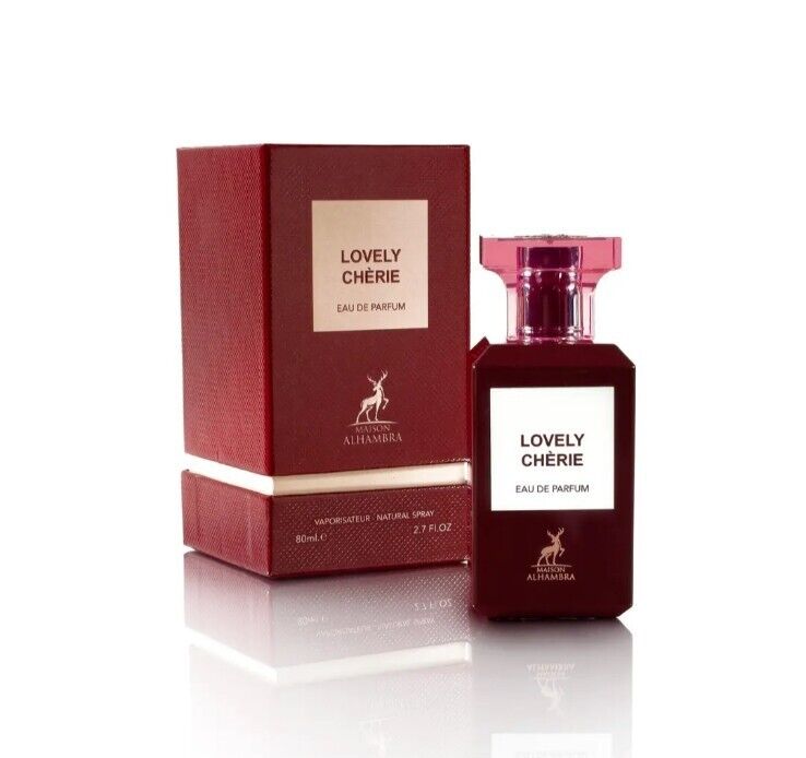 Lovely Cherie EDP Perfume By Maison Alhambra 80 ML, 🍒Super Rich 🍒