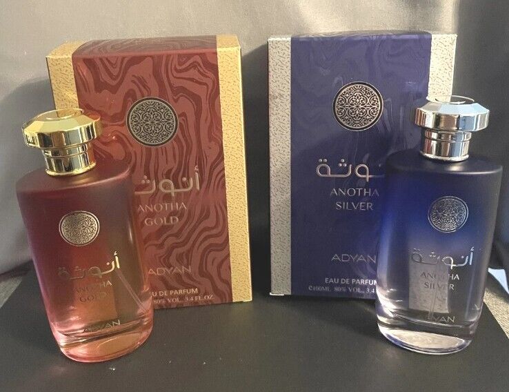 ANOTHA SILVER + ANOTHA GOLD DÚO BY ADYAN EAU De PARFUM 100ml Each