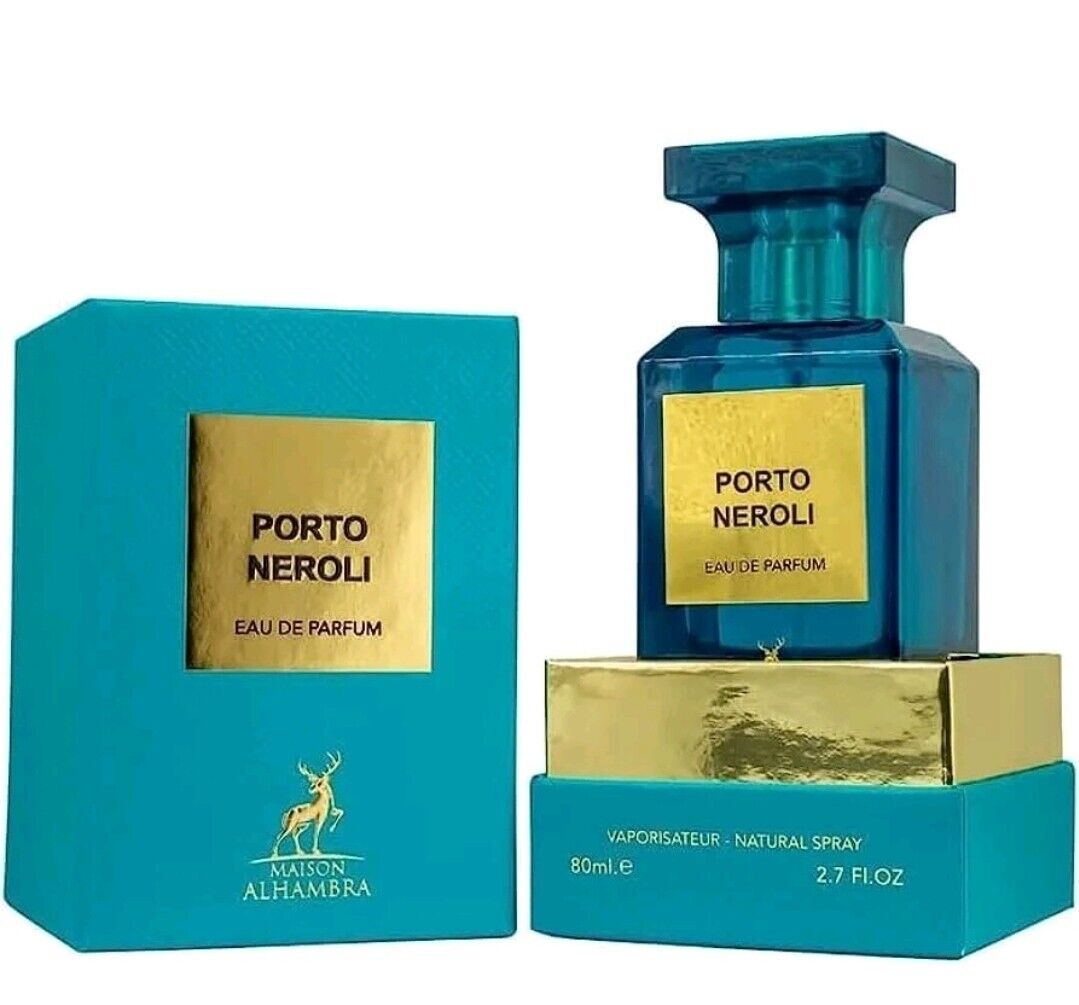 Porto Neroli By Maison Alhambra Eau De Parfum 2.7 OZ / 80 ML Rich Fragrance