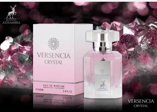 Maison Alhambra Versencia Crystal Eau De Parfum  100ml. Arabic perfumes