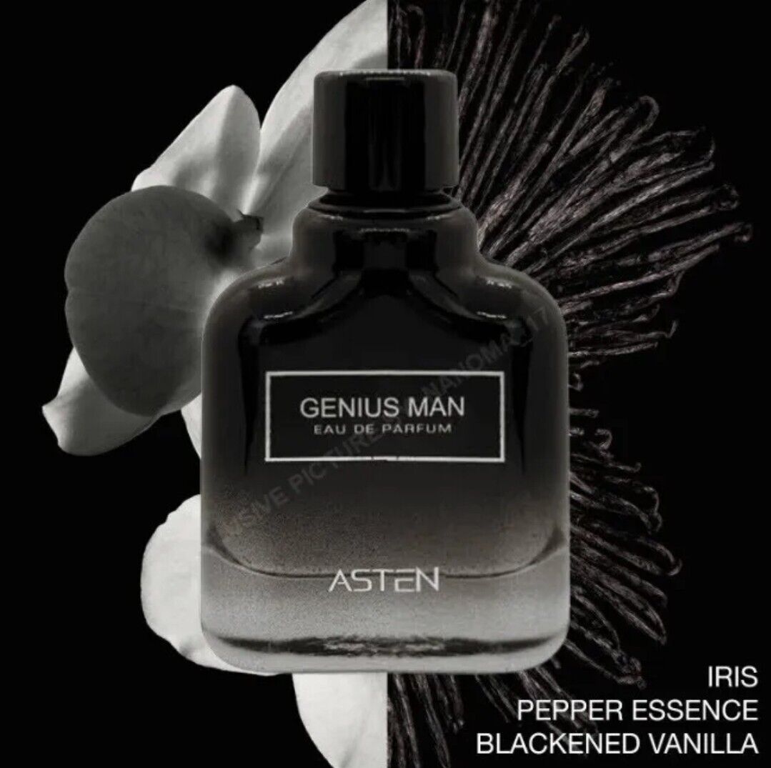 Genius Man EDP - 100Ml  By Asten  "Refined and Elegance Fragrance "