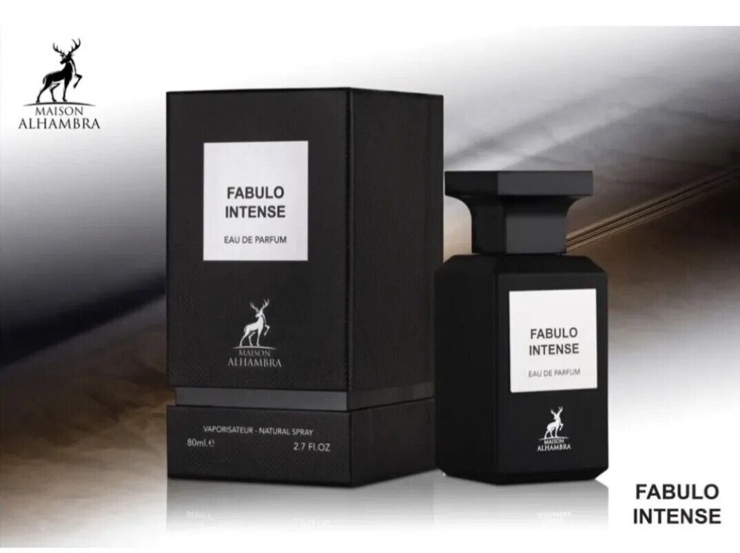 Fabulo Intenso EDP Perfume By Maison Alhambra 80 ML🥇Super Rich UAE Version🥇