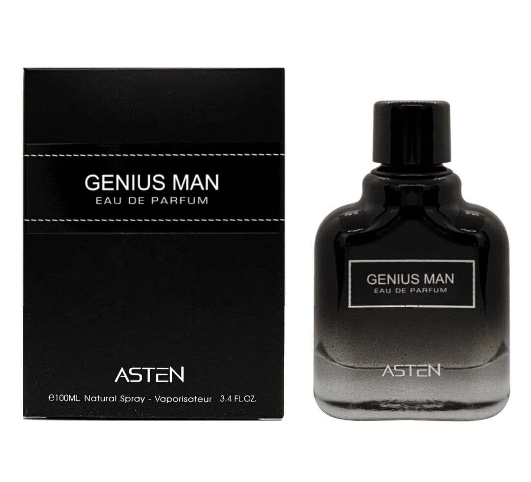 Genius Man EDP - 100Ml  By Asten  "Refined and Elegance Fragrance "