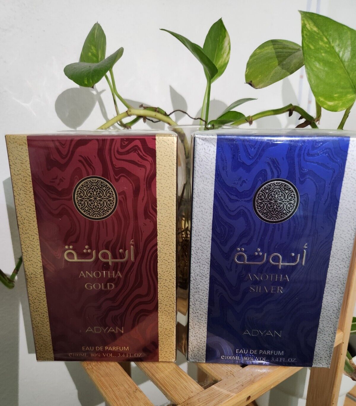 ANOTHA SILVER + ANOTHA GOLD DÚO BY ADYAN EAU De PARFUM 100ml Each