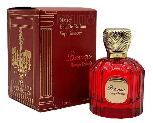 TESTER- OPEN BOX, Baroque Rouge Extrait Perfume By Maison Alhambra, INSPIIRED