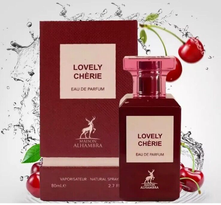 Lovely Cherie EDP Perfume By Maison Alhambra 80 ML, 🍒Super Rich 🍒