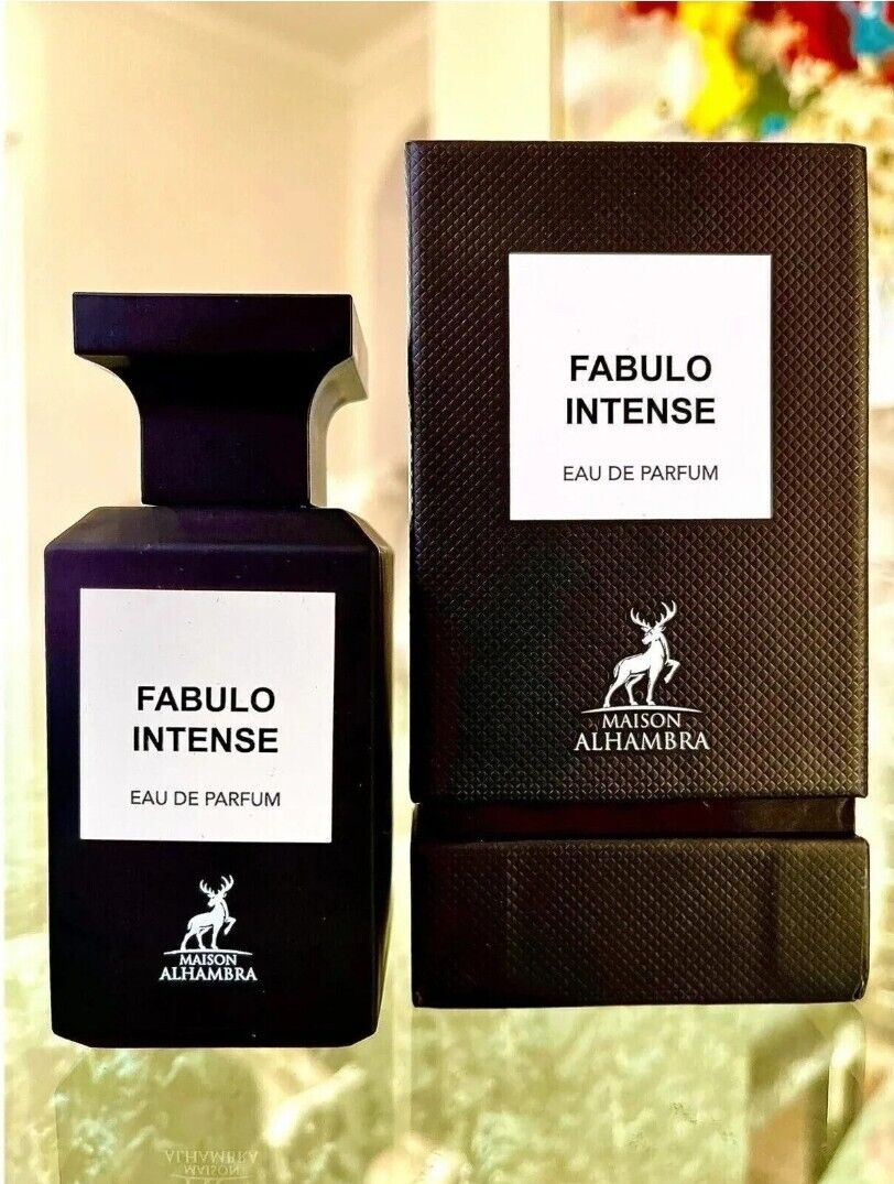 Fabulo Intense EDP Perfume By Maison Alhambra 80 ML🥇Super Rich Fragrance 🥇...